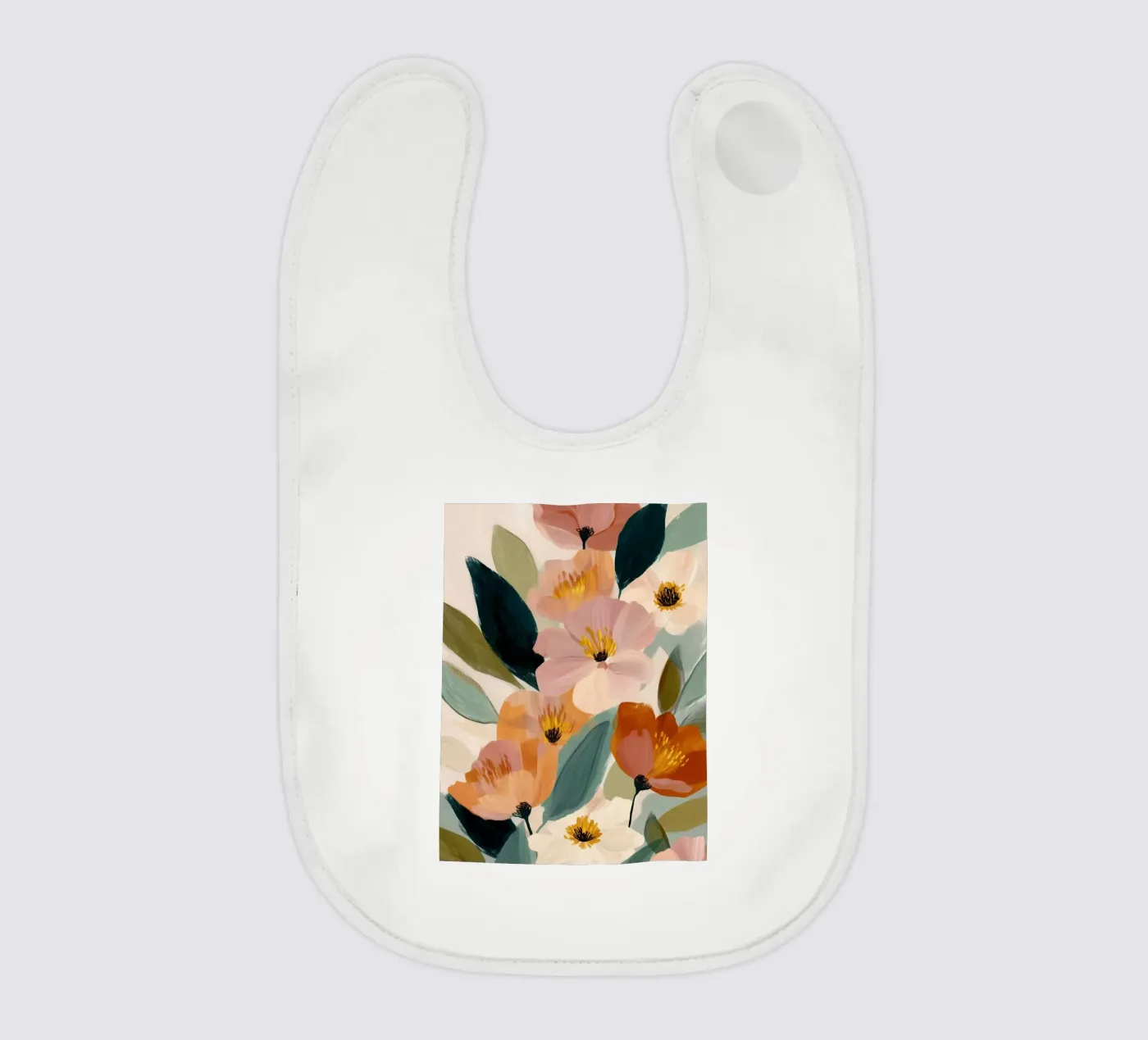 Quiet Bloom Babylätzchen von softsoul