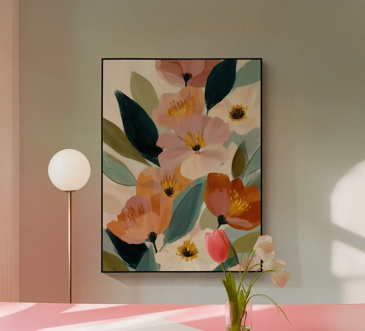 Quiet Bloom plexiglass da softsoul