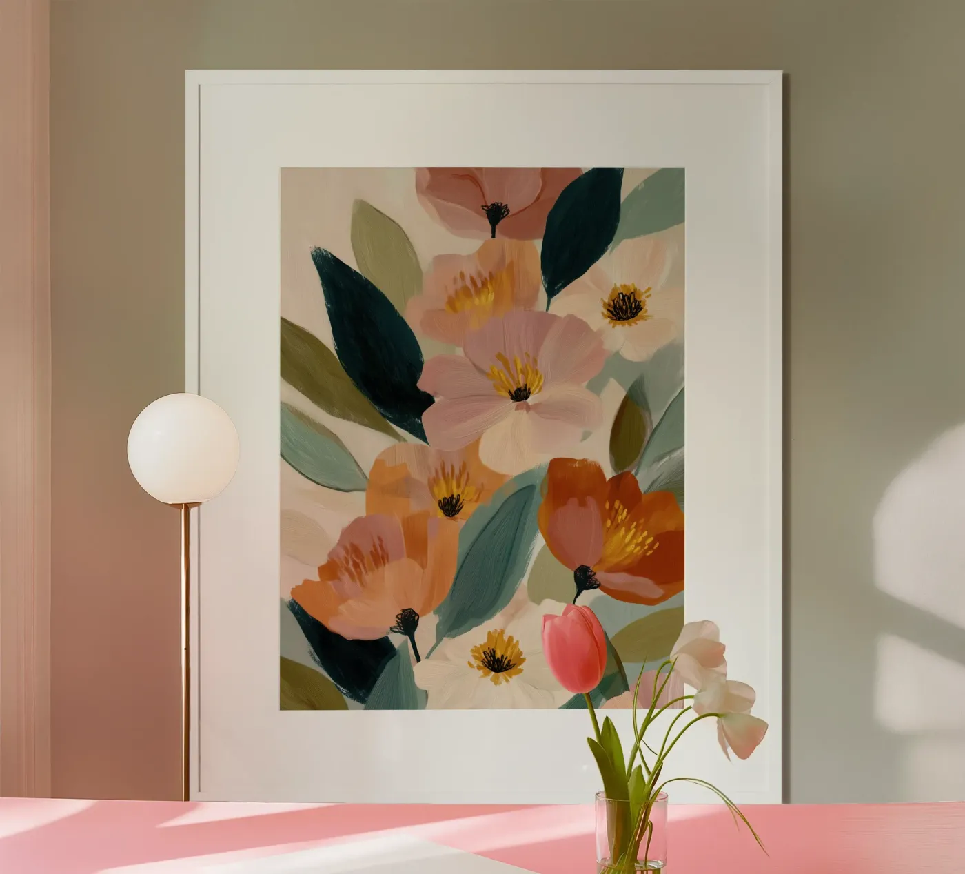 Quiet Bloom Poster von softsoul