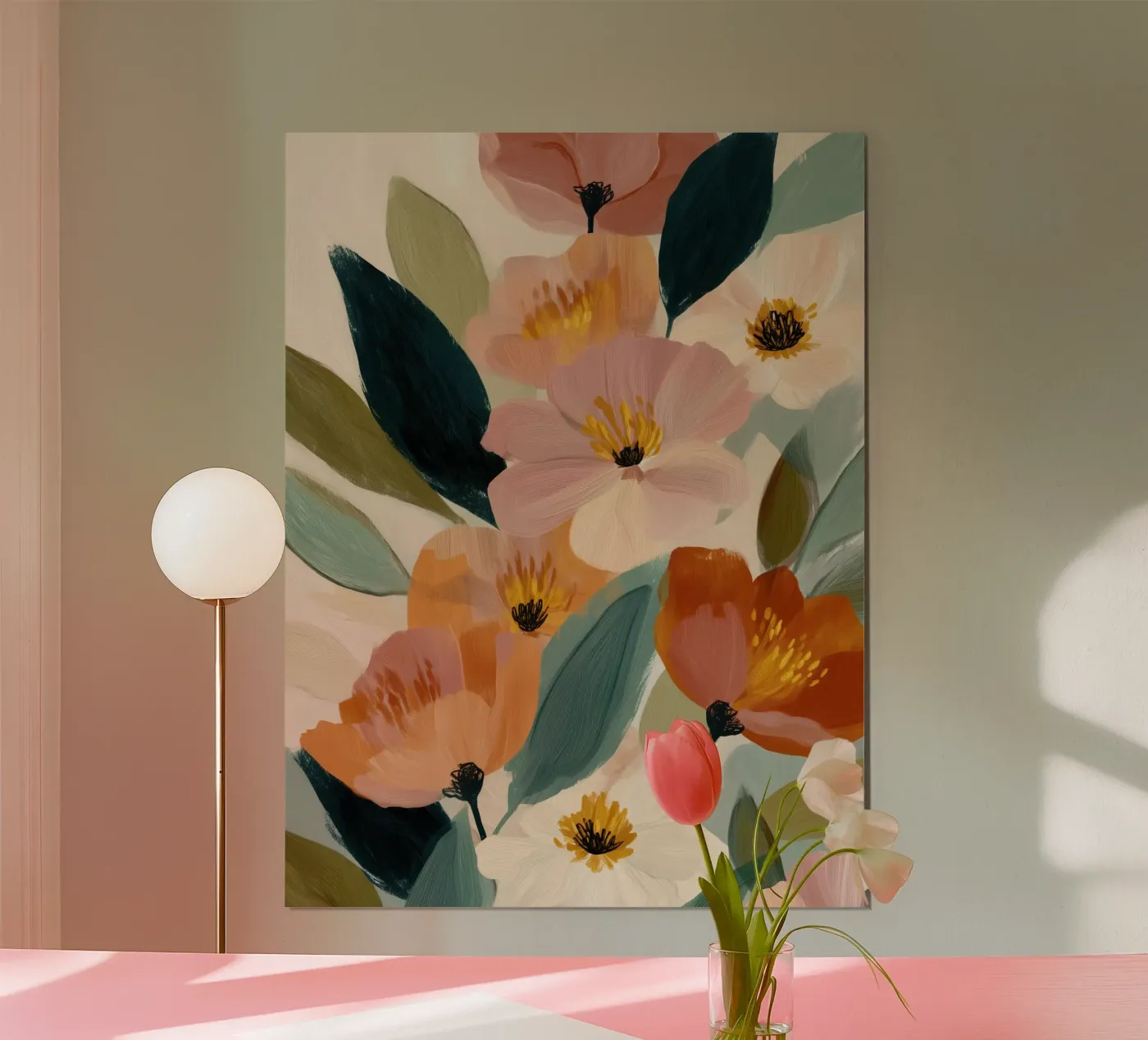 Quiet Bloom Poster von softsoul