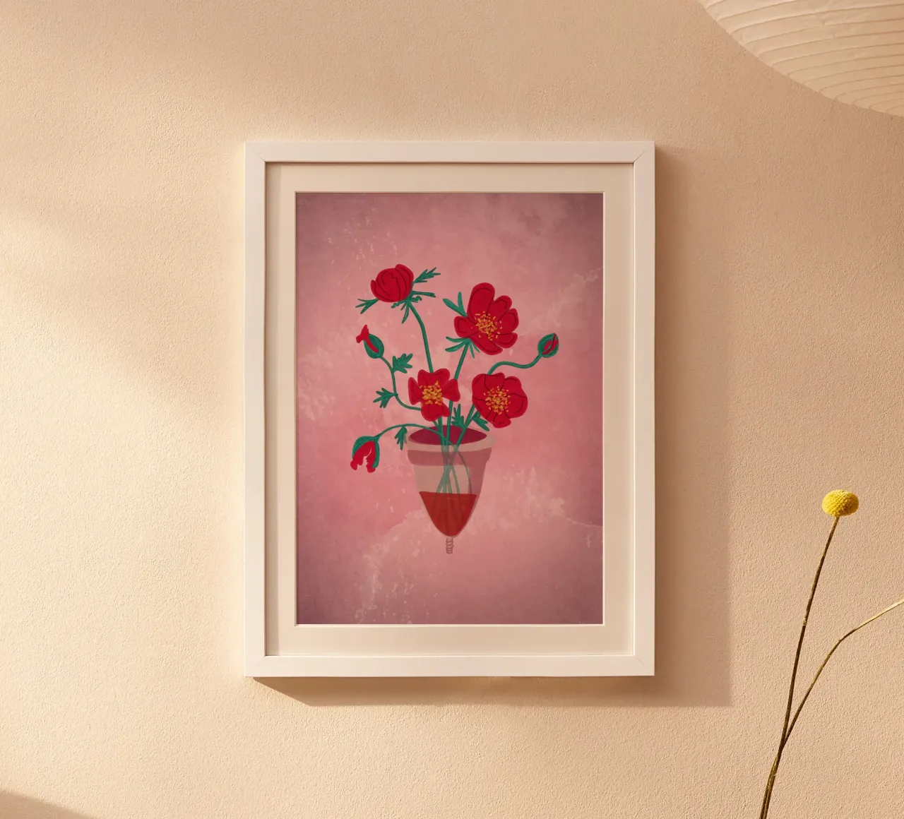 Coppa di fiori poster da Raissa Oltmanns