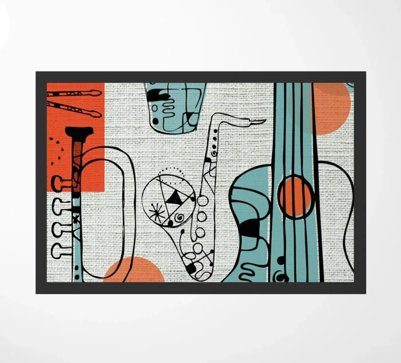 Jazz doormat by Rocket68