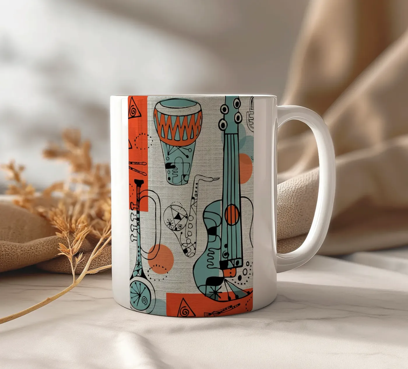 Jazz ceramic mug by Rocket68