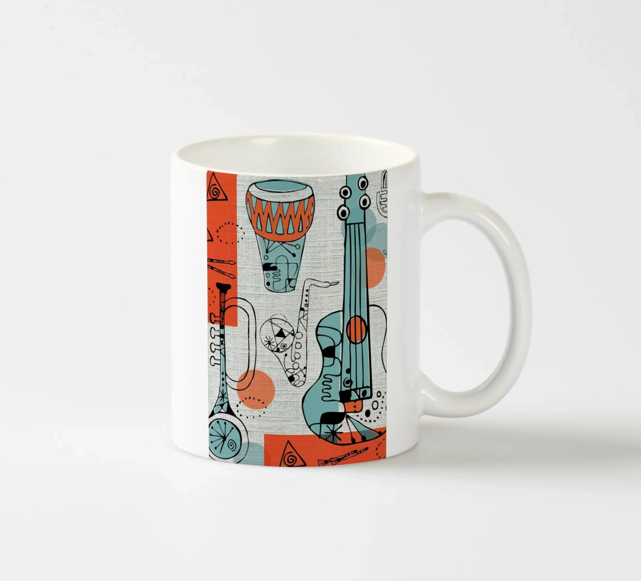 Jazz tazza in ceramica da Rocket68