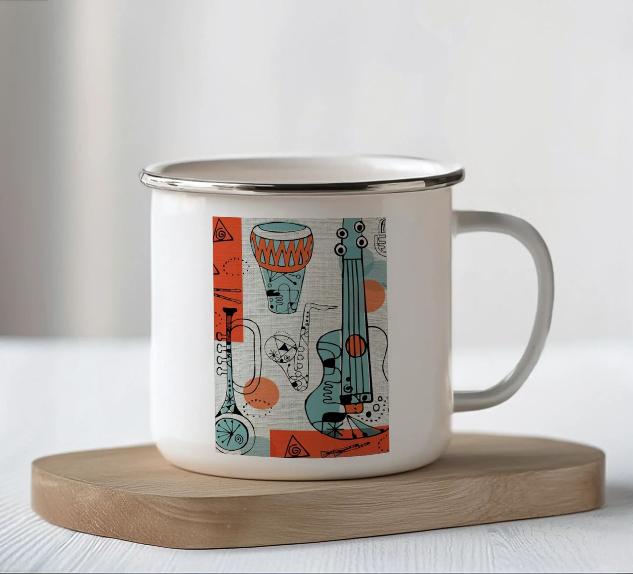 Jazz tazza in smalto da Rocket68
