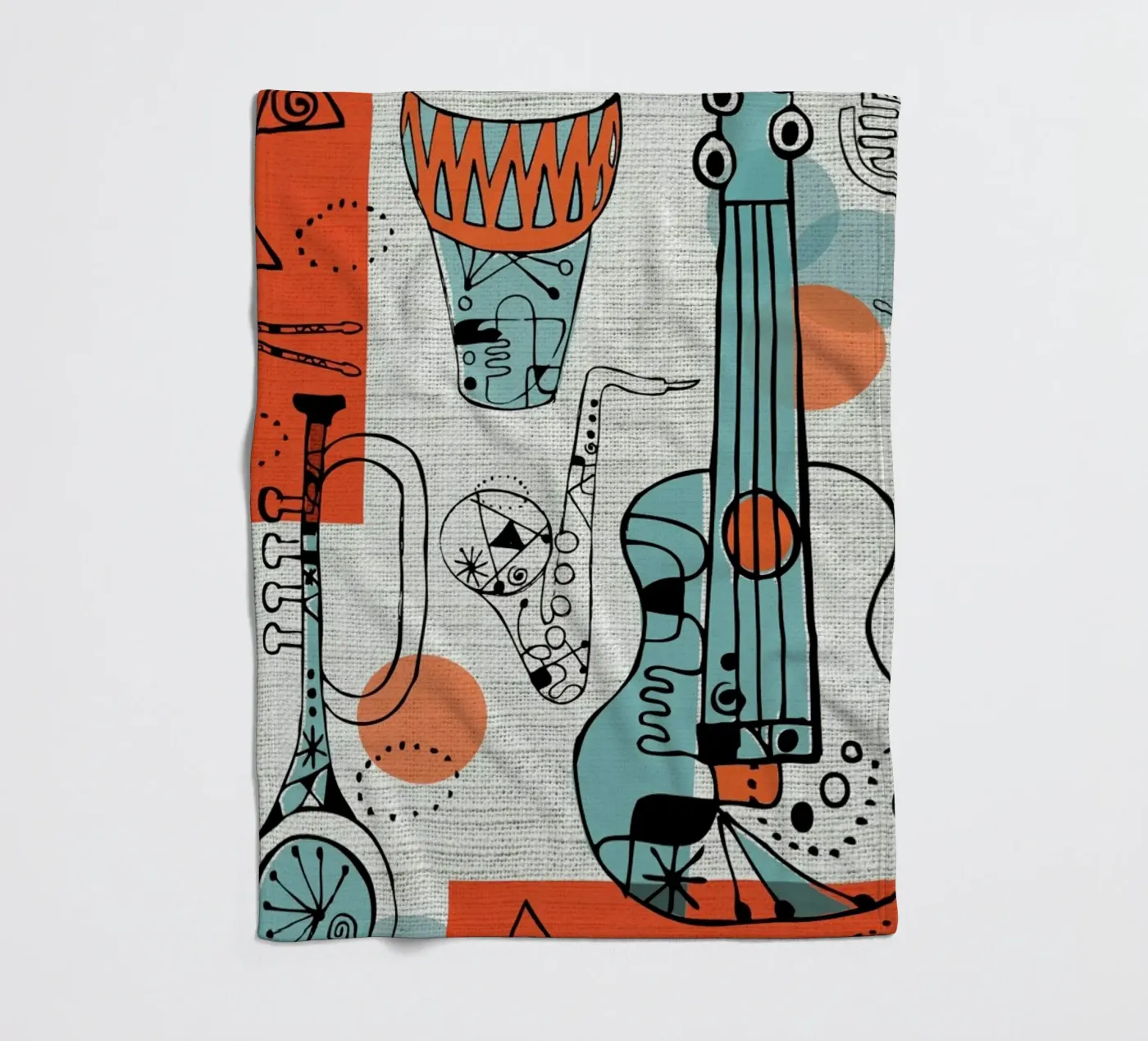 Jazz Fleecedecke von Rocket68
