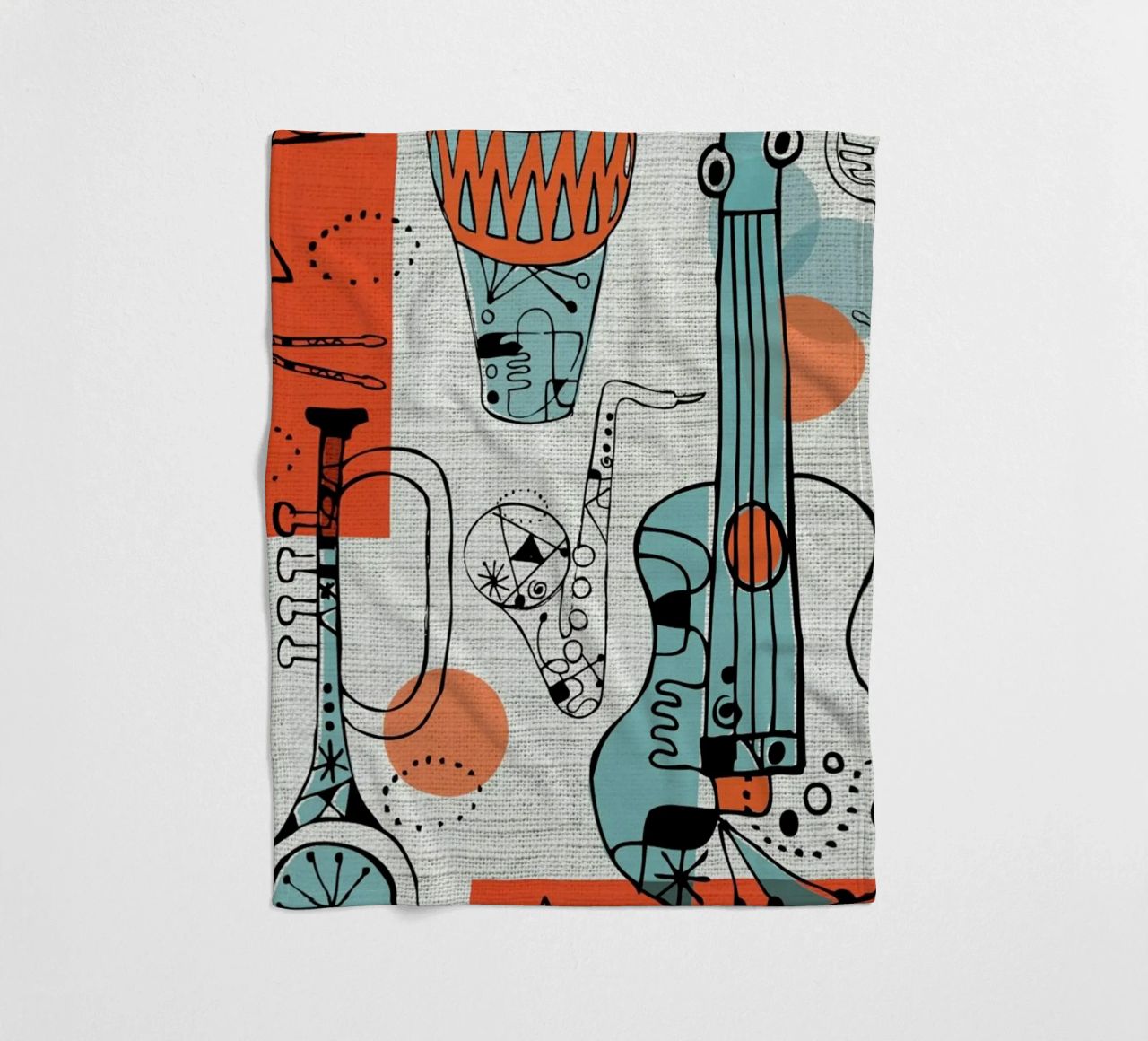 Jazz coperta in pile da Rocket68