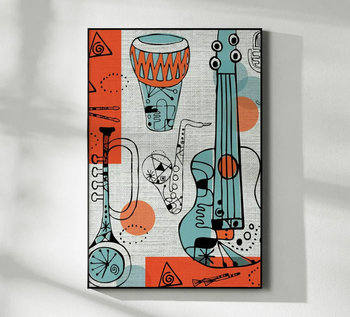 Jazz Acryl-Glas von Rocket68