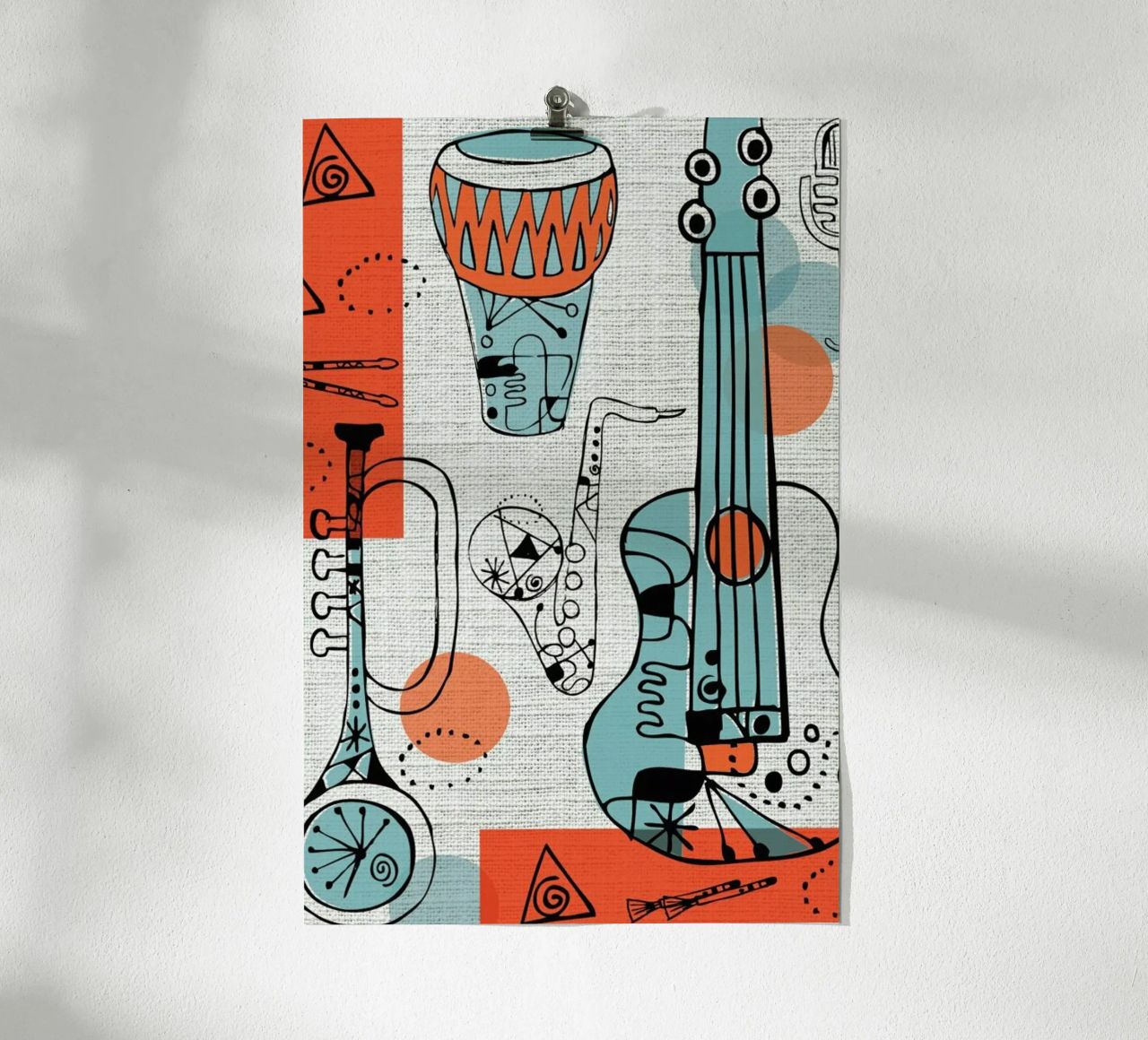 Jazz Poster von Rocket68