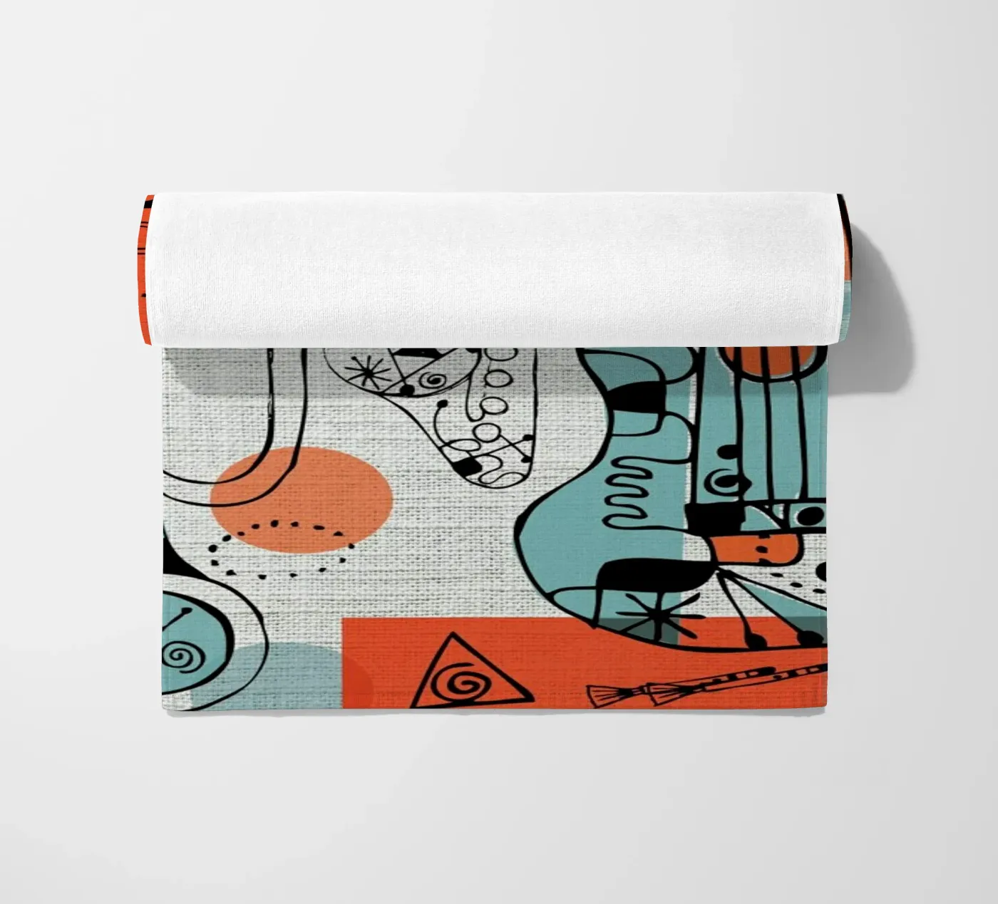 Jazz beach towel by Rocket68