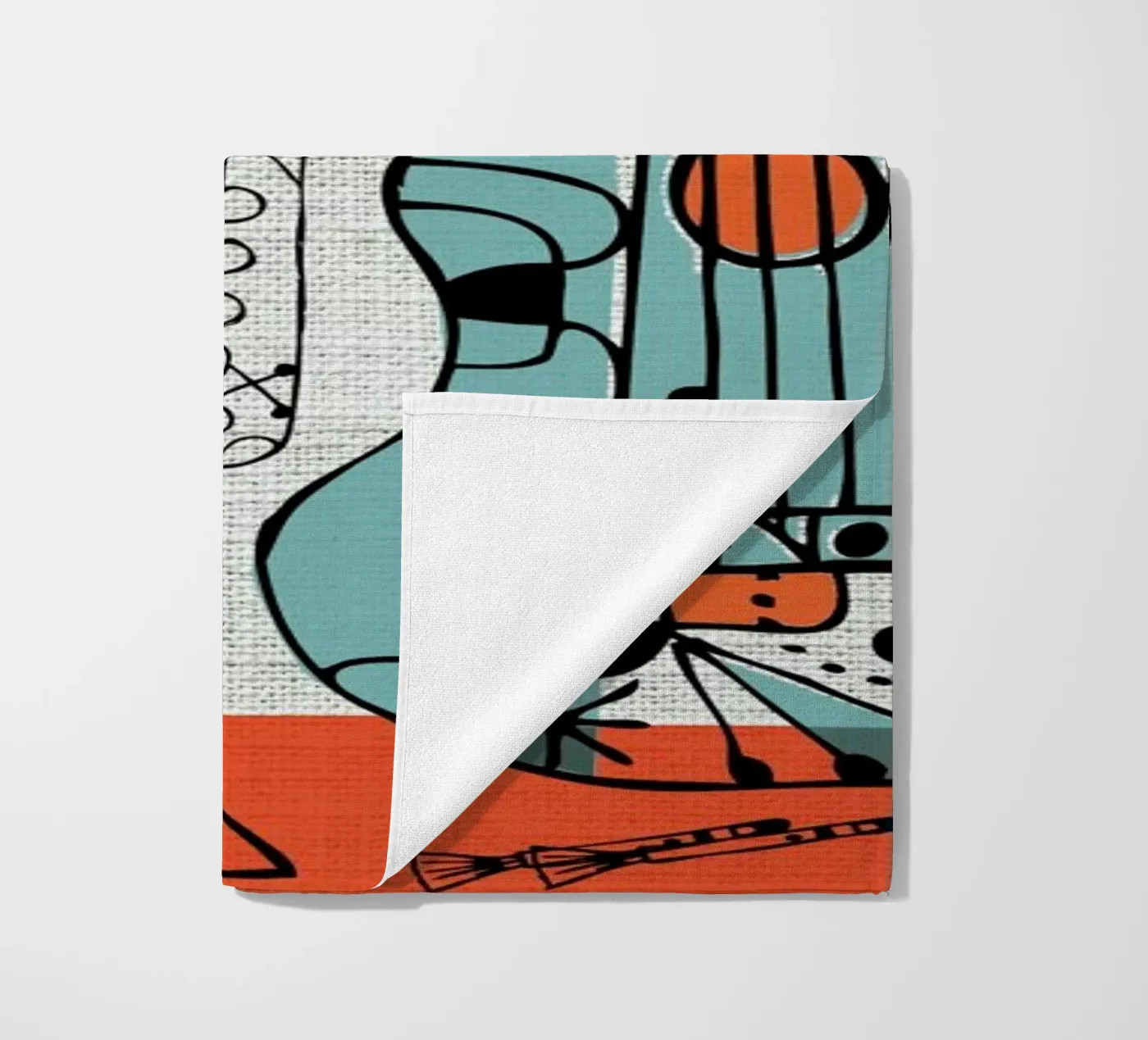 Jazz beach towel by Rocket68