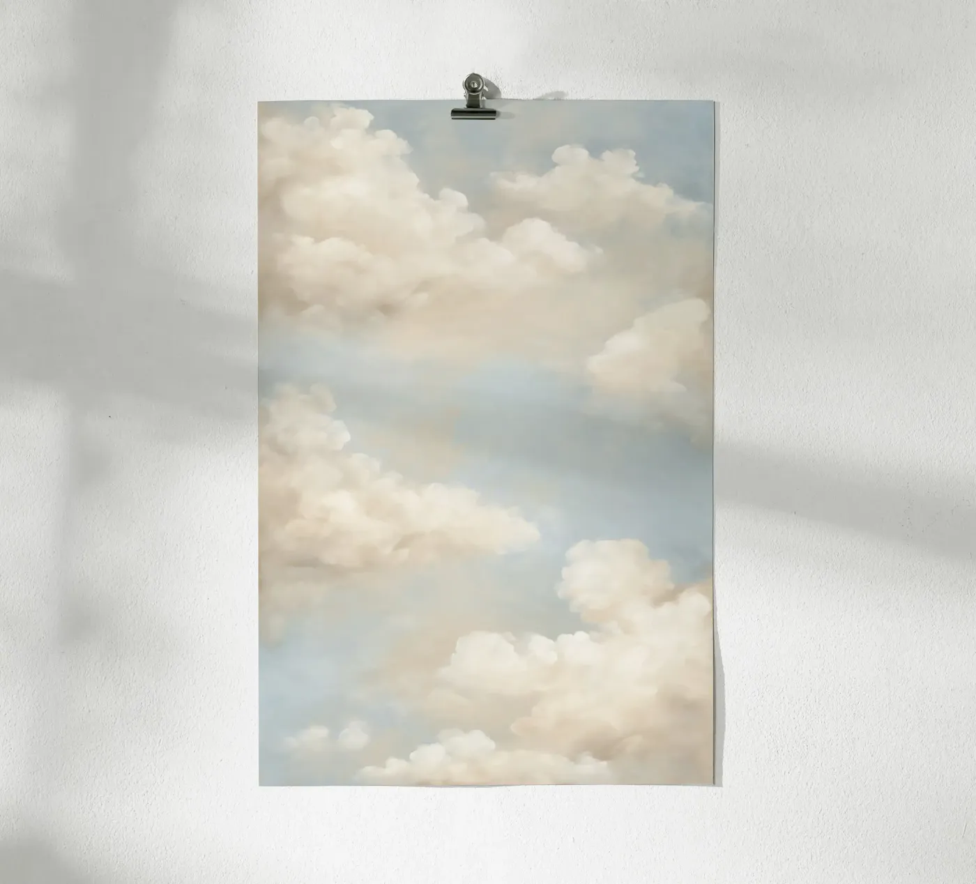 Light cloud melody poster by Carina Pop & Pastell
