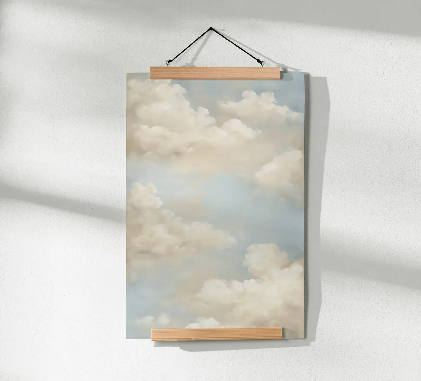 Light cloud melody poster by Carina Pop & Pastell