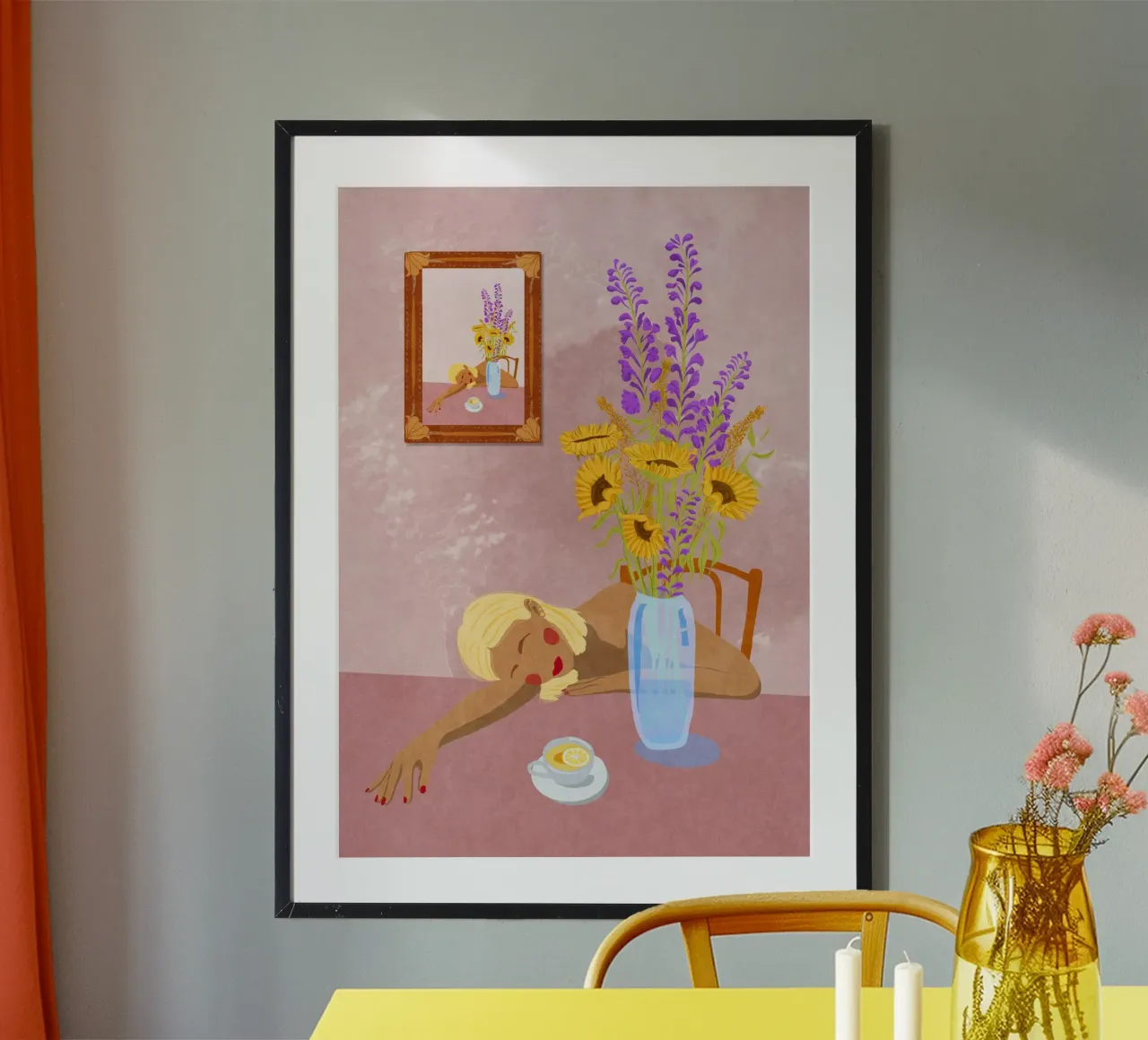 Sueño diurno 2 poster de Raissa Oltmanns