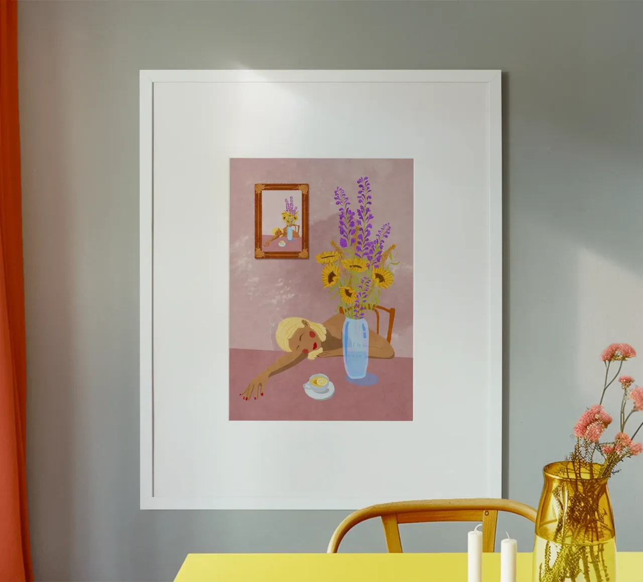 Sueño diurno 2 poster de Raissa Oltmanns