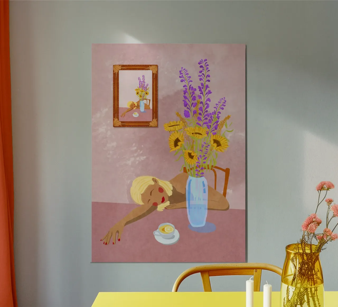 Sueño diurno 2 poster de Raissa Oltmanns