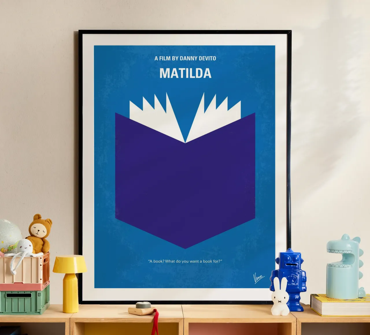 No291 My Matilda minimal movie poster poster da Chungkong