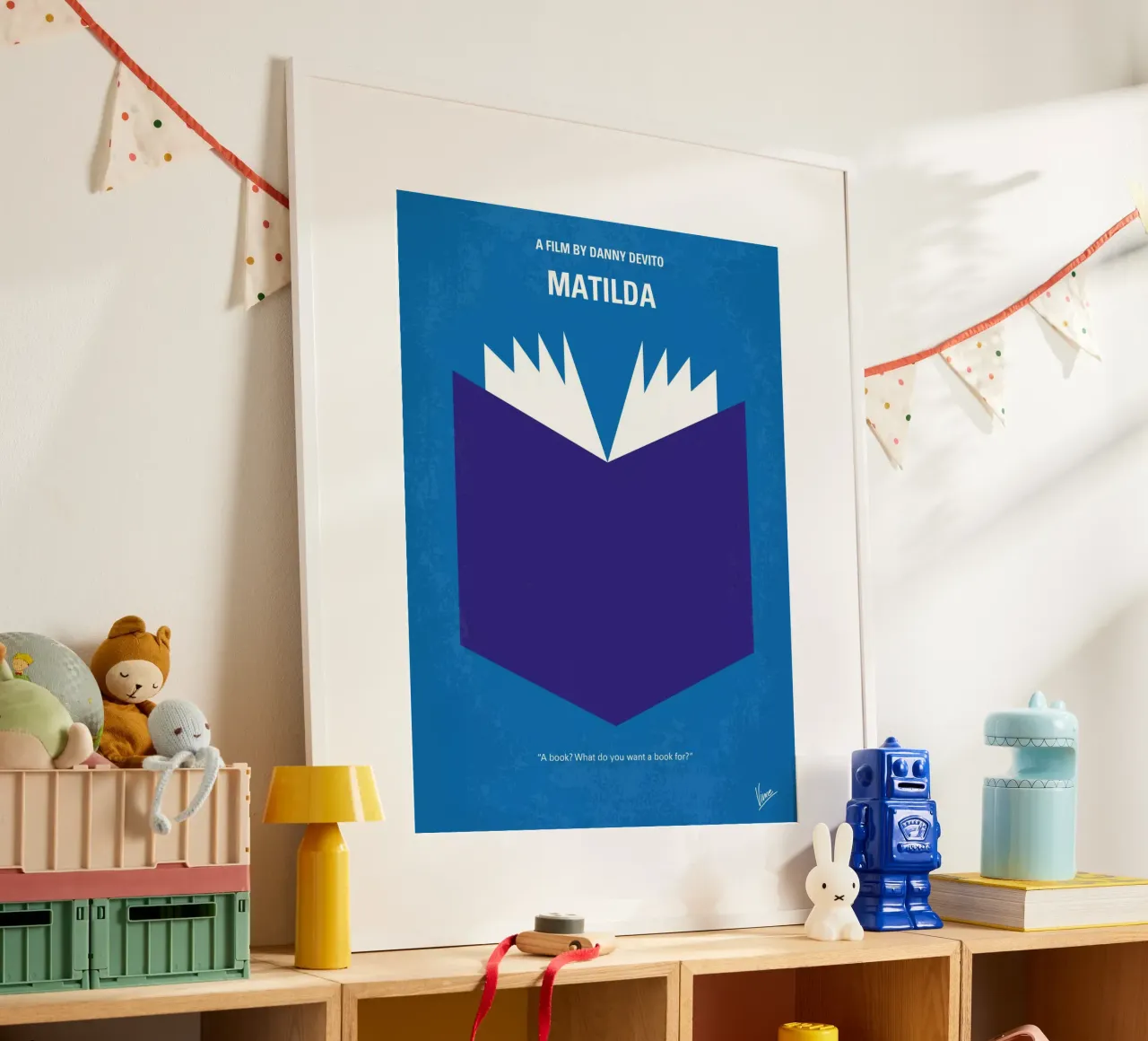 No291 My Matilda minimal movie poster poster da Chungkong