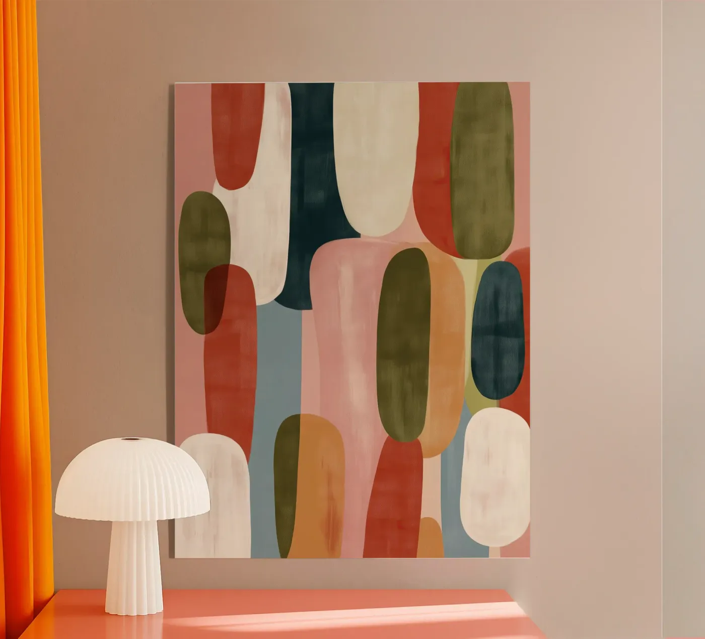 The Space Between Acryl-Glas von softsoul