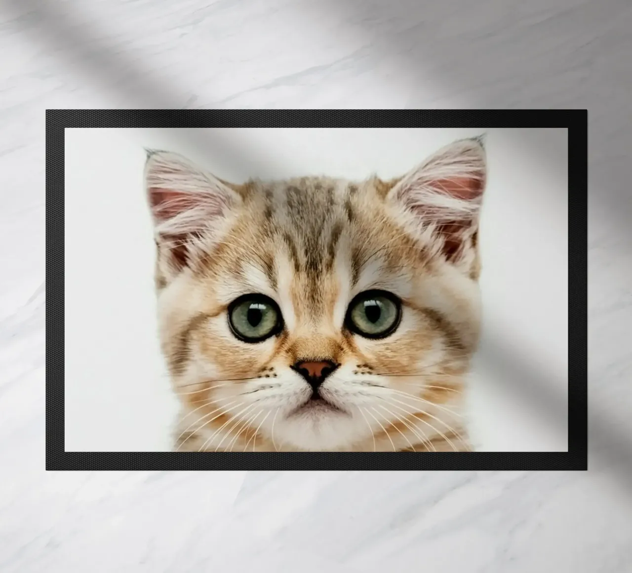 CAT BOX doormat by PERSIE