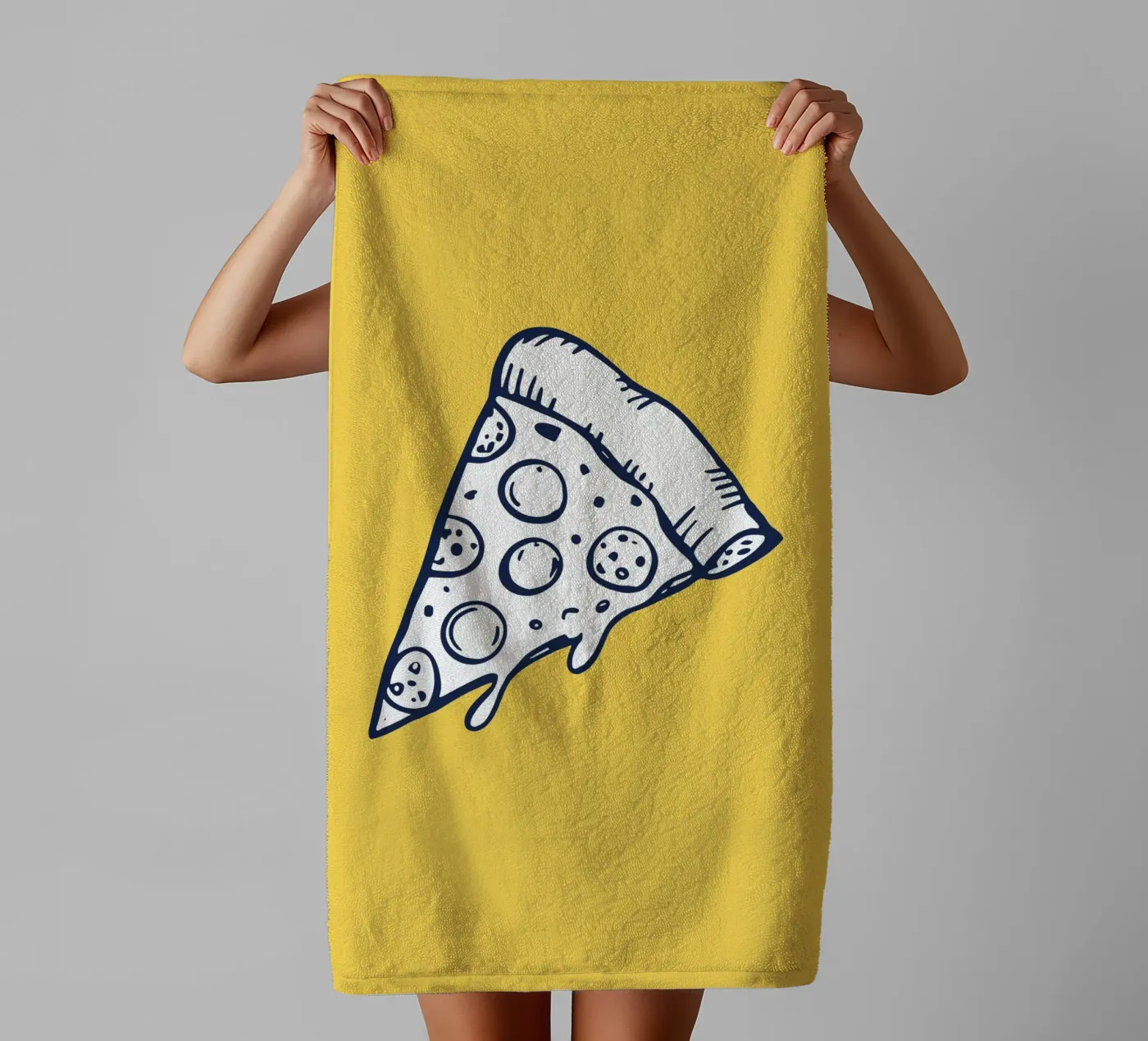 PIZZA towel by FELICIA
