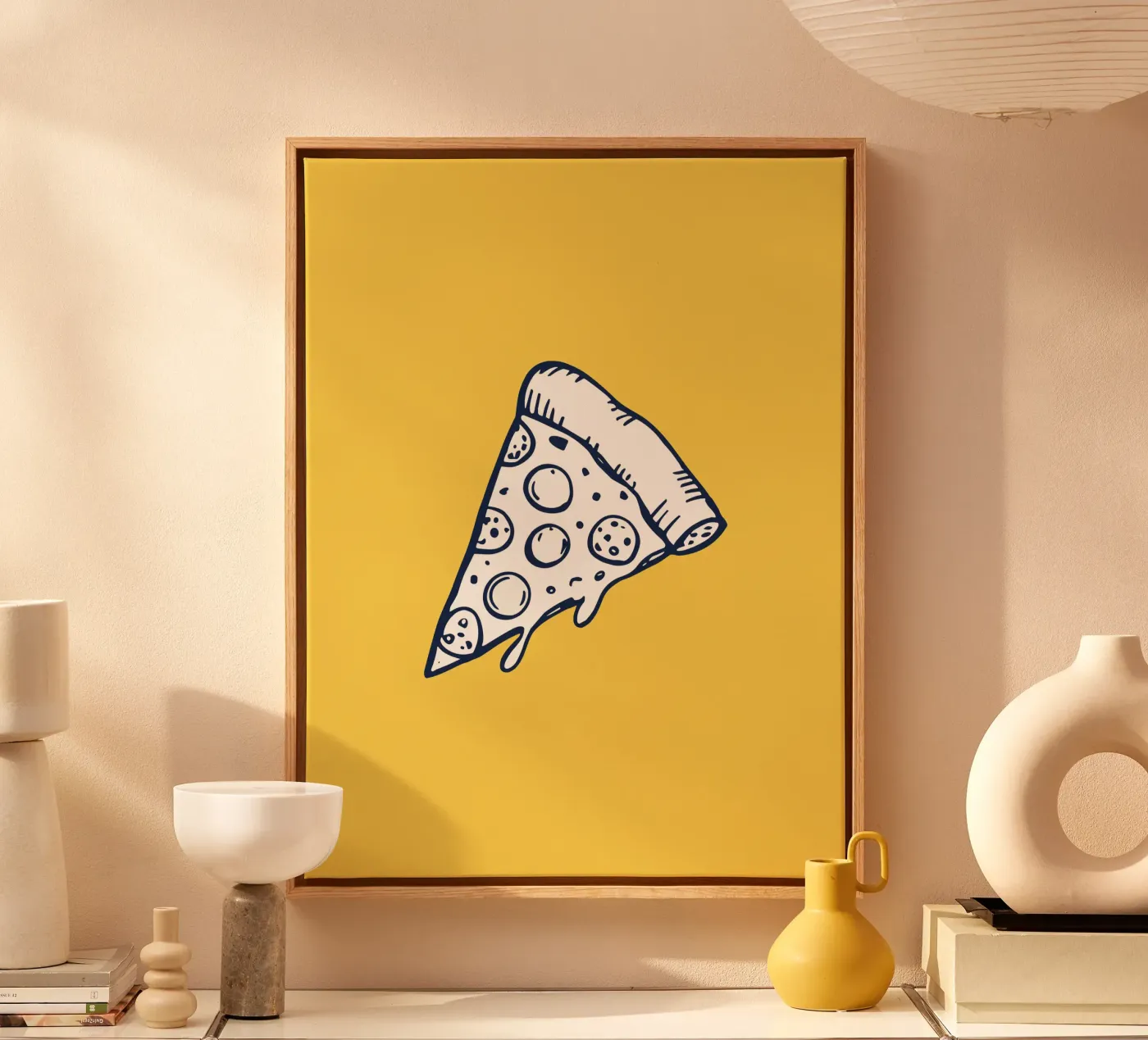 PIZZA canvas by FELICIA