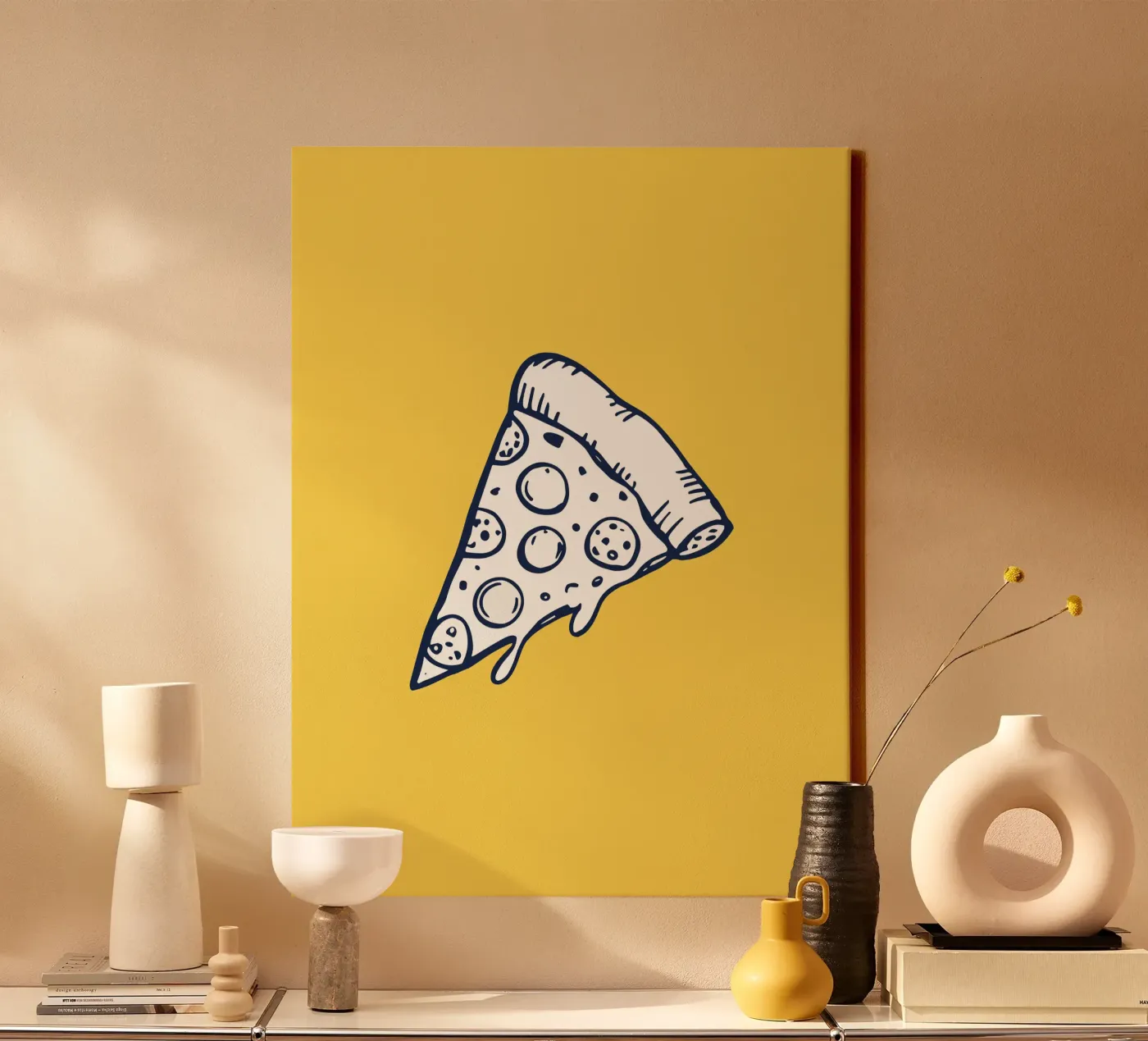 PIZZA canvas by FELICIA