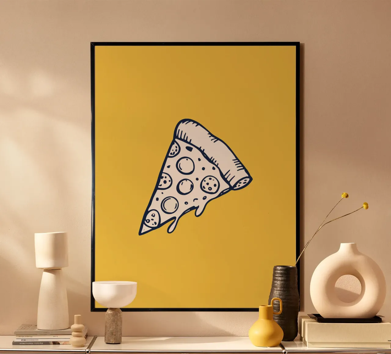 PIZZA poster van FELICIA
