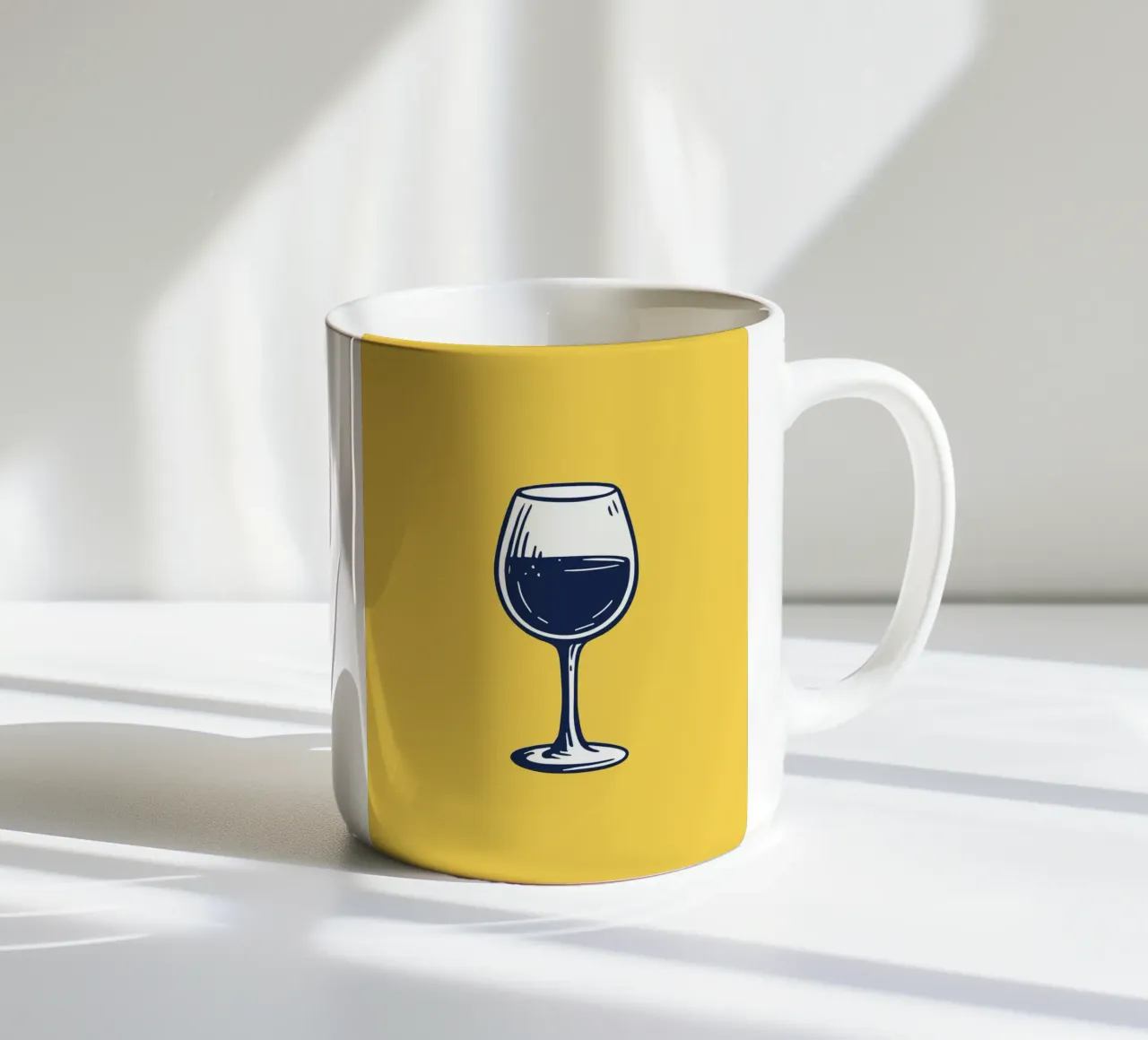 WINE ceramic mug by FELICIA