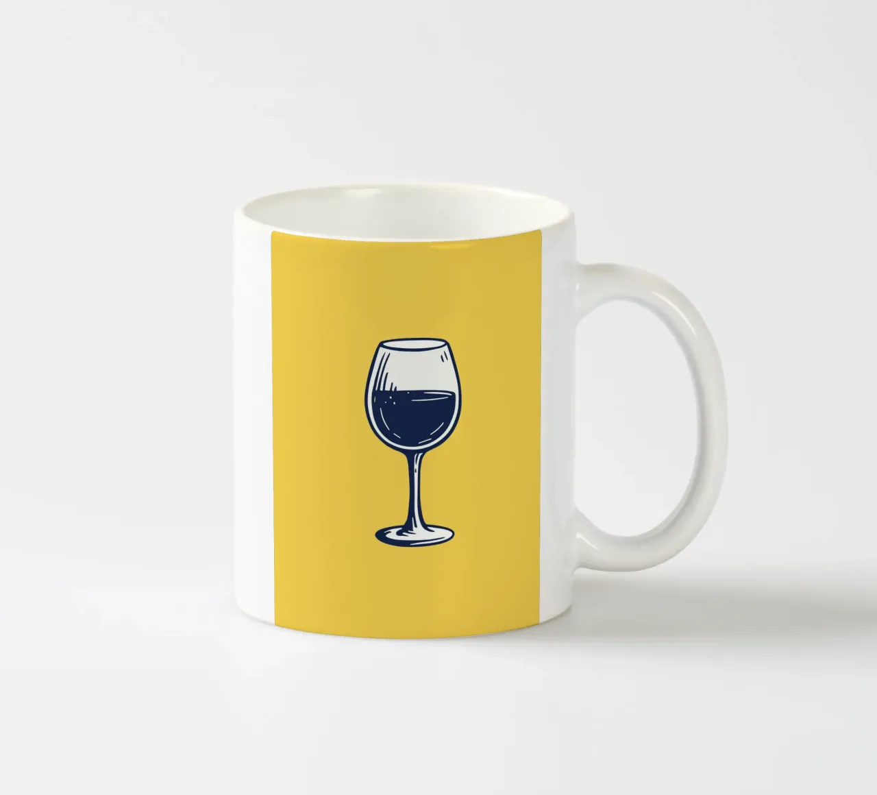 WINE ceramic mug by FELICIA