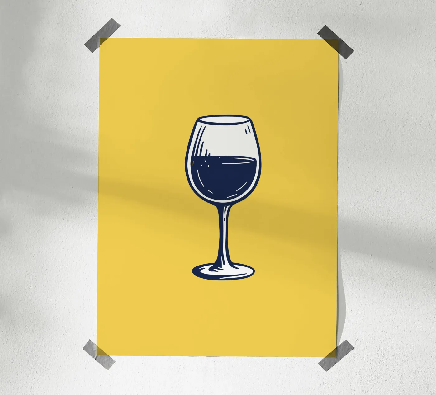 WINE Poster von FELICIA