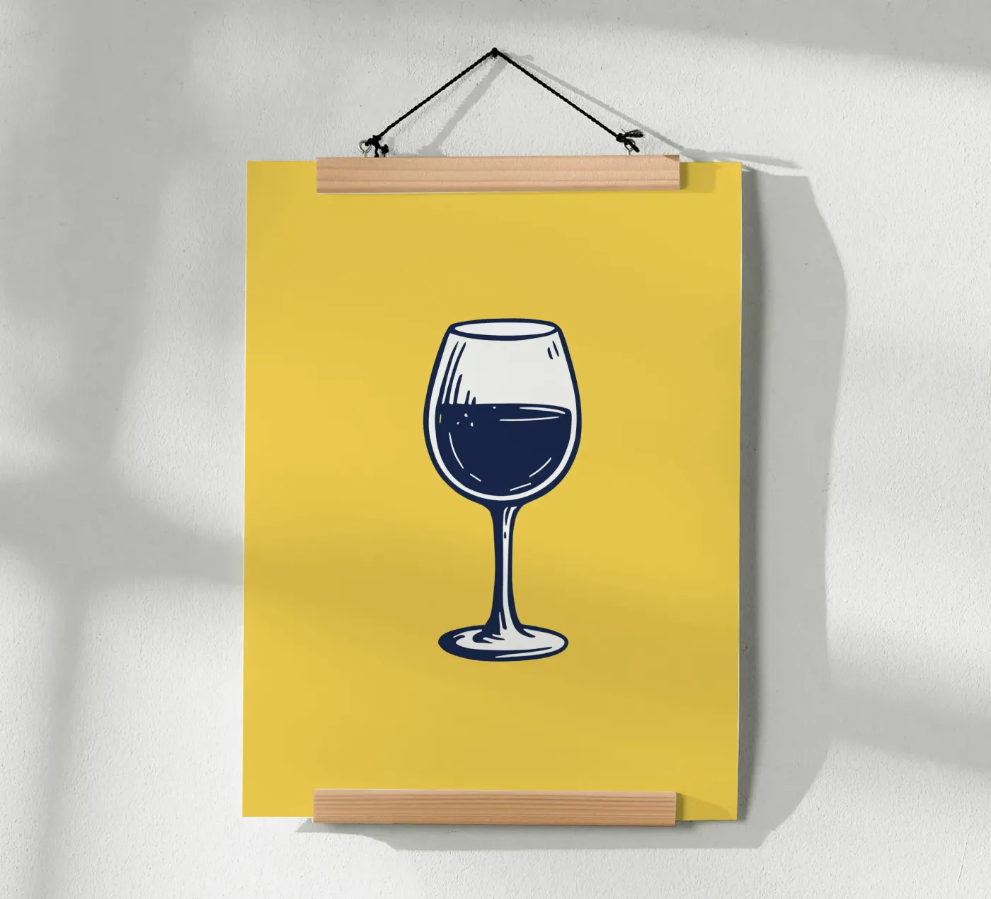WINE Poster von FELICIA