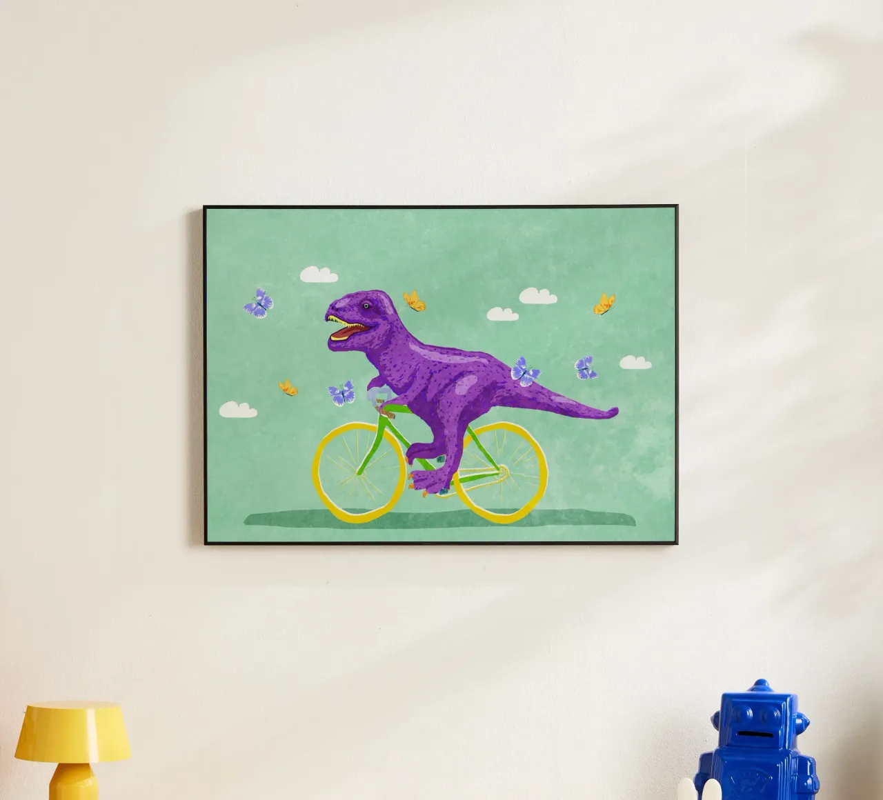 Dino Racer alluminio dibond da Raissa Oltmanns