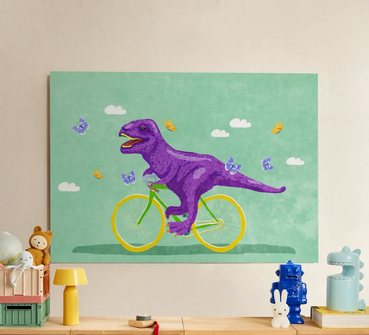 Dino Racer alluminio dibond da Raissa Oltmanns