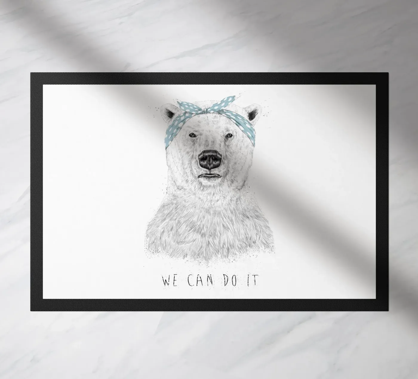 We can do it deurmat van Balazs Solti