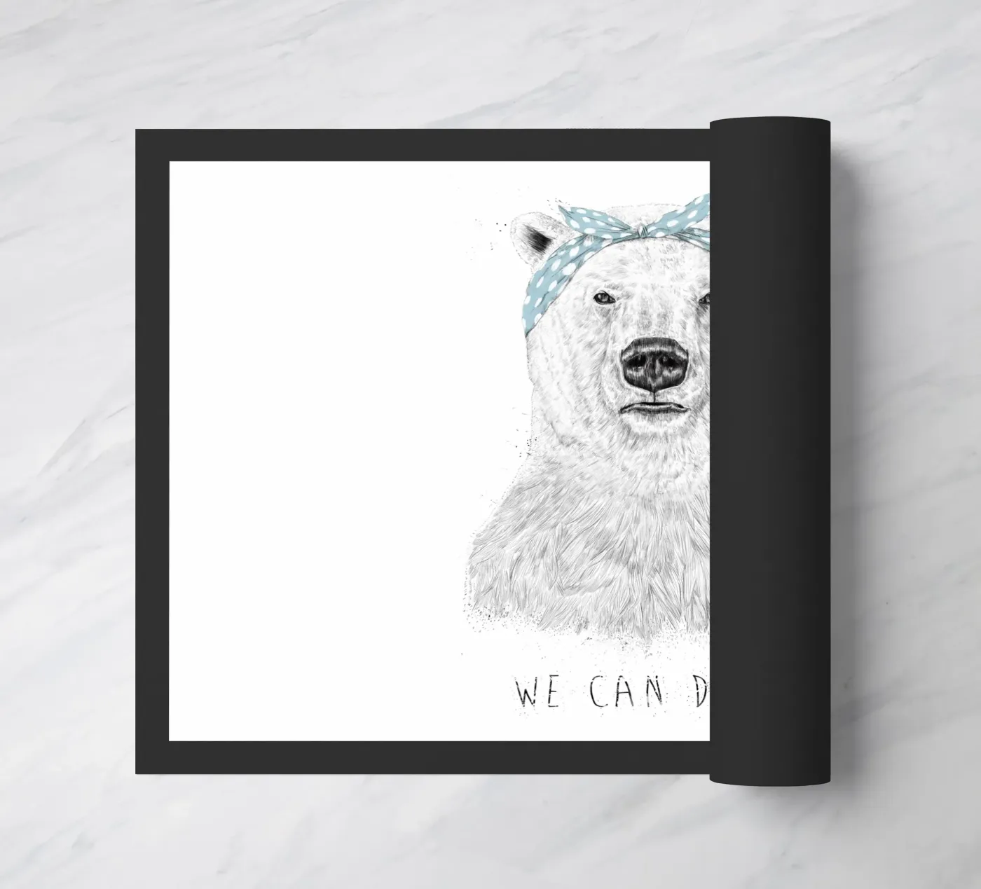 We can do it deurmat van Balazs Solti