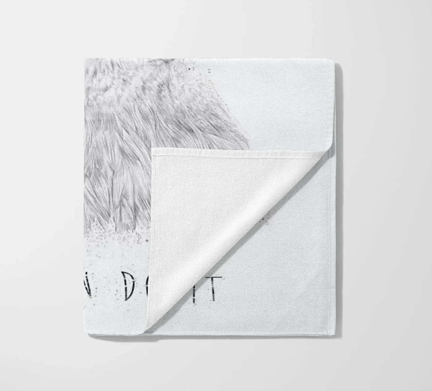 We can do it serviette de plage de Balazs Solti