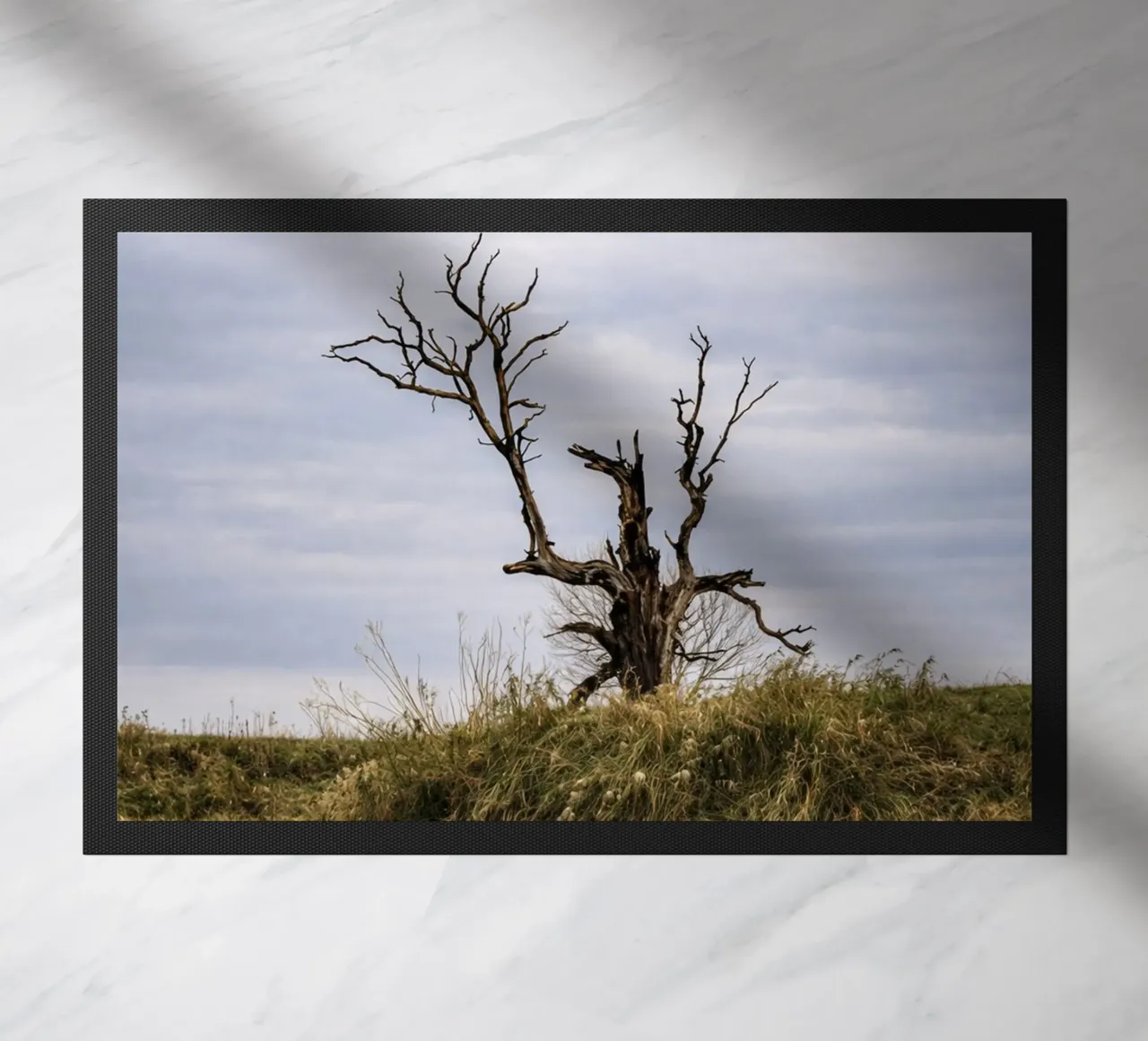 dry tree doormat by tamarind