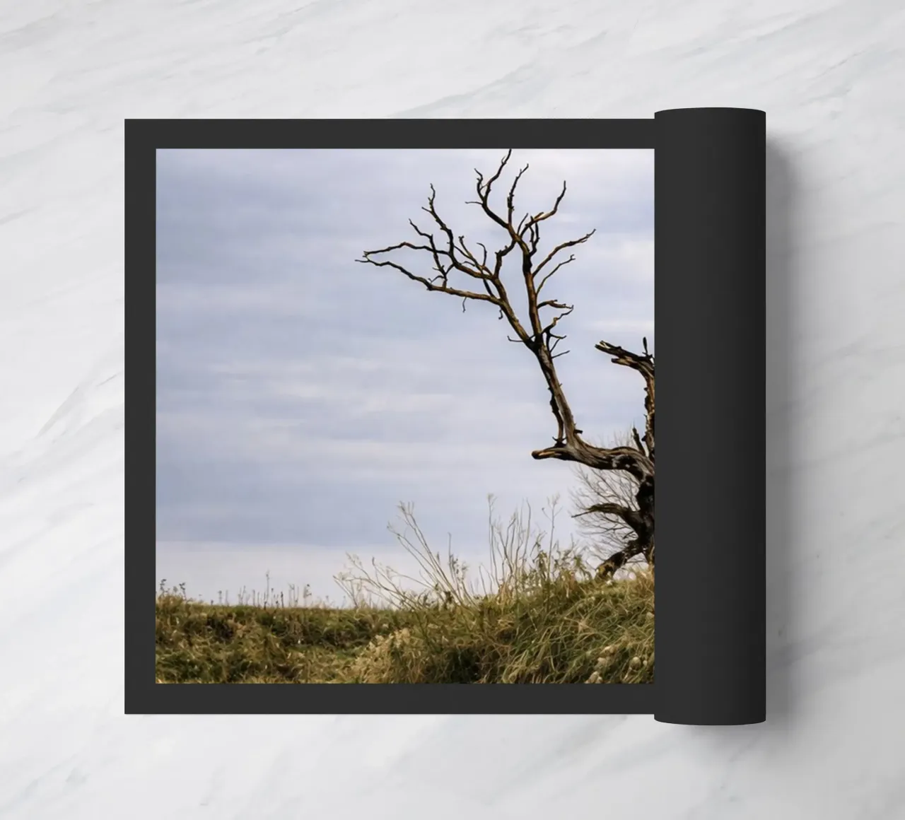 dry tree doormat by tamarind