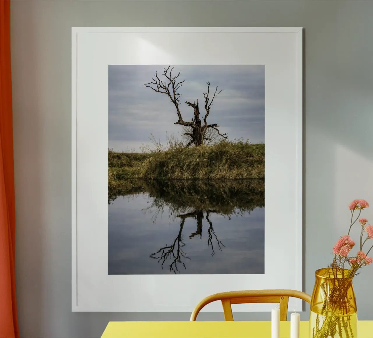 dry tree poster by tamarind