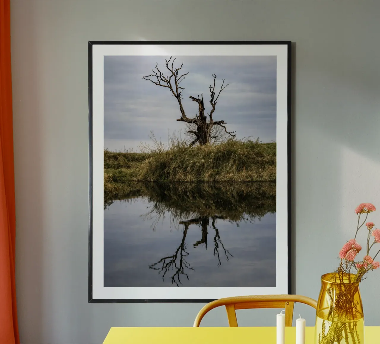 dry tree poster by tamarind