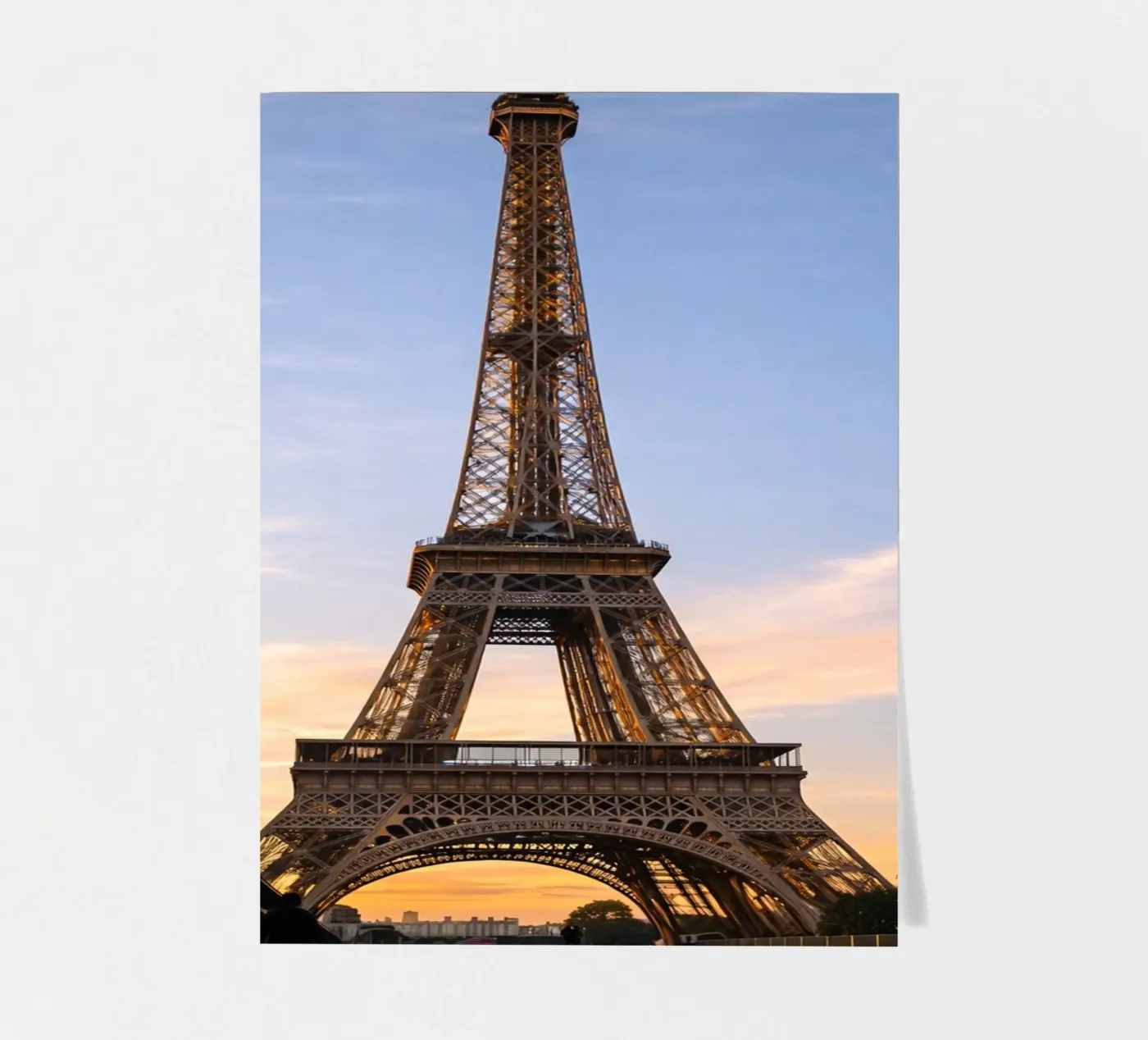 eiffel tower sticker sheet by tamarind