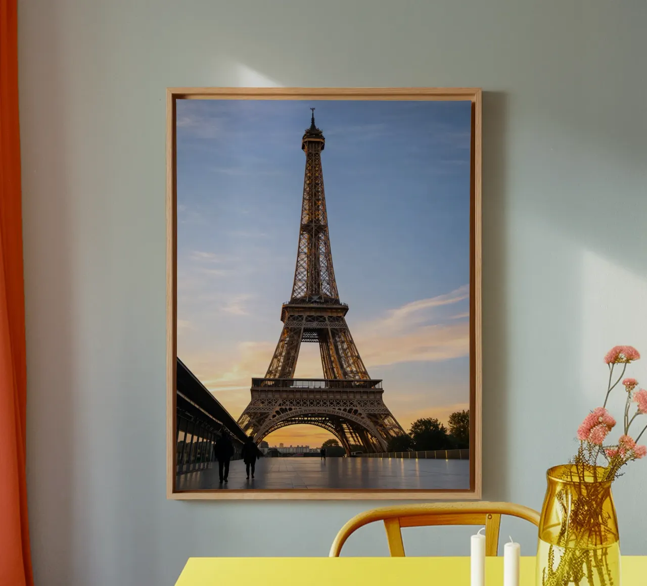 torre eiffel tela da tamarind