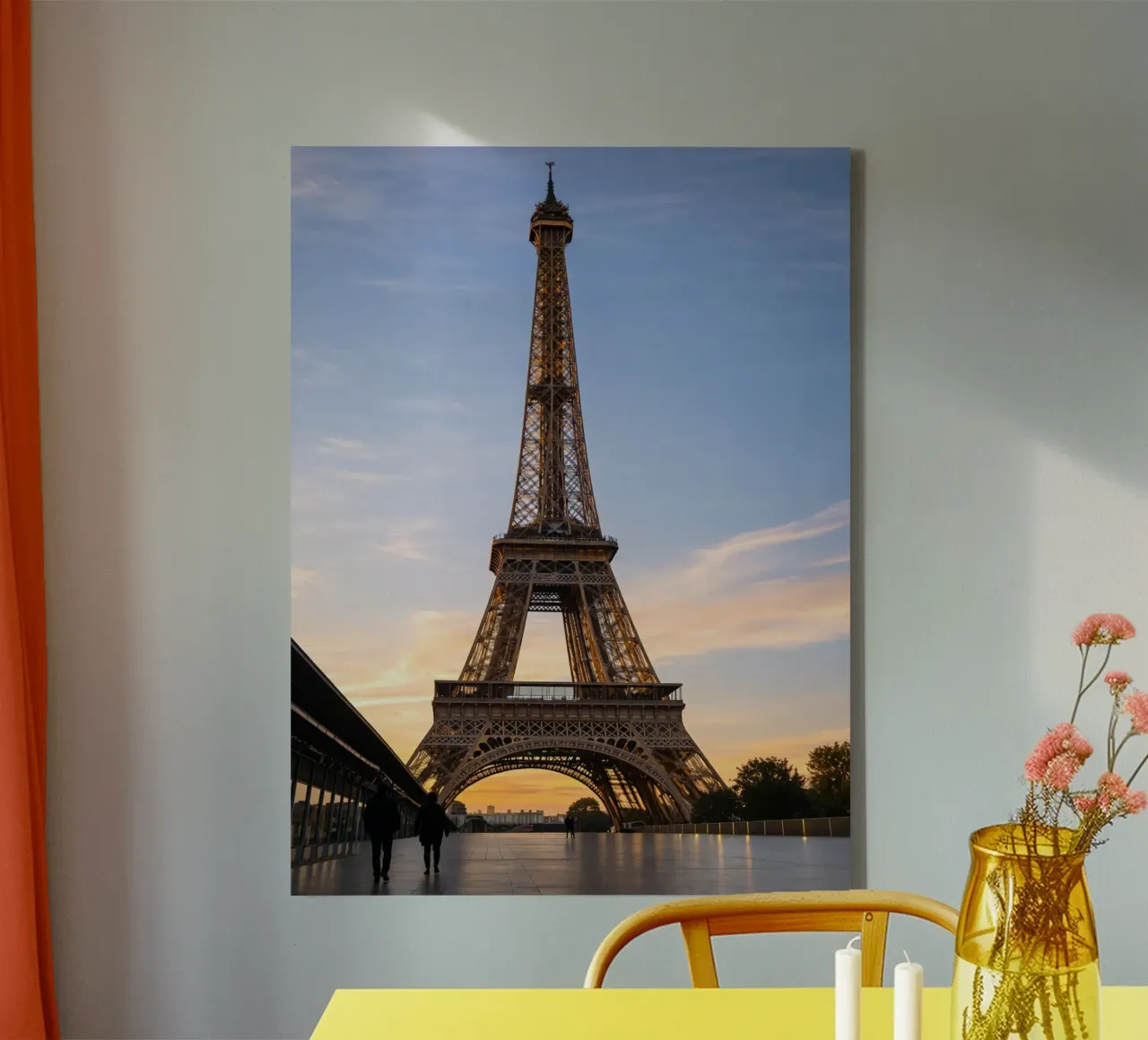 torre eiffel tela da tamarind