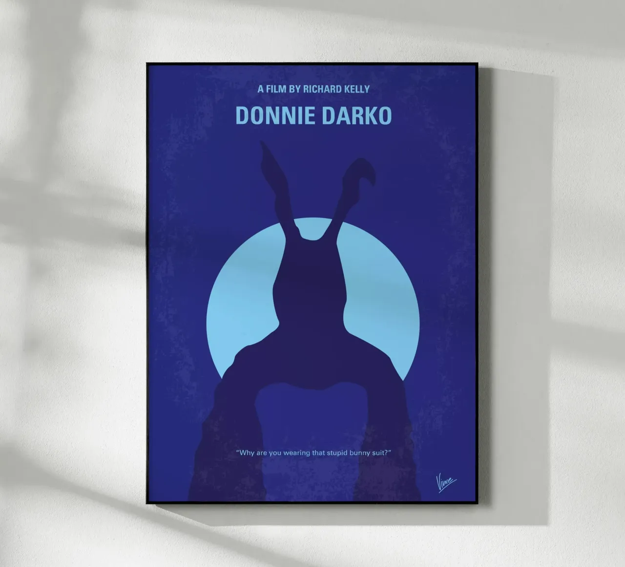 No295 My Donnie Darko minimal movie poster Acryl-Glas von Chungkong