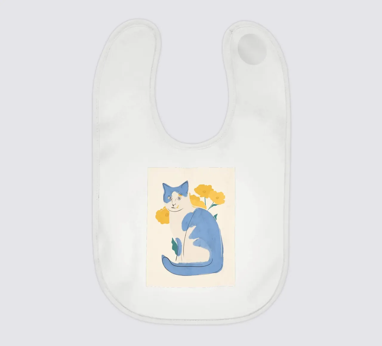 Blue Cat bavoir de ThingDesign