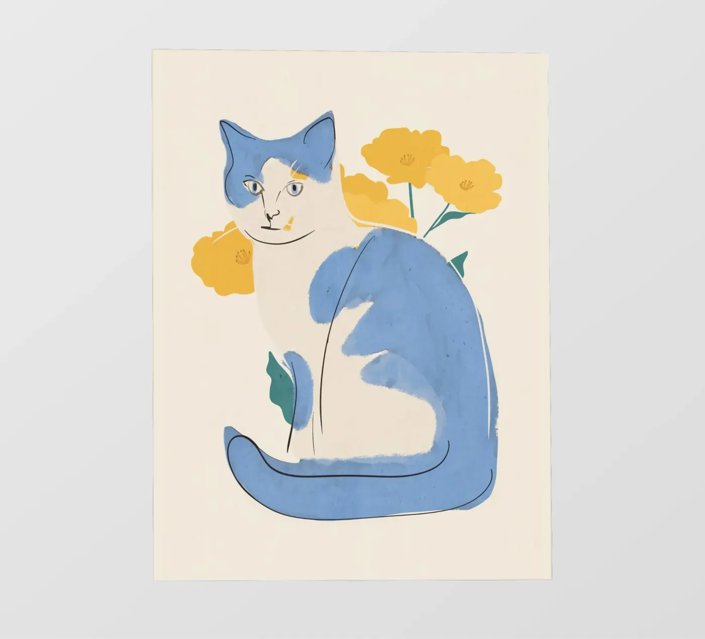 Blue Cat pellicola backlit da ThingDesign