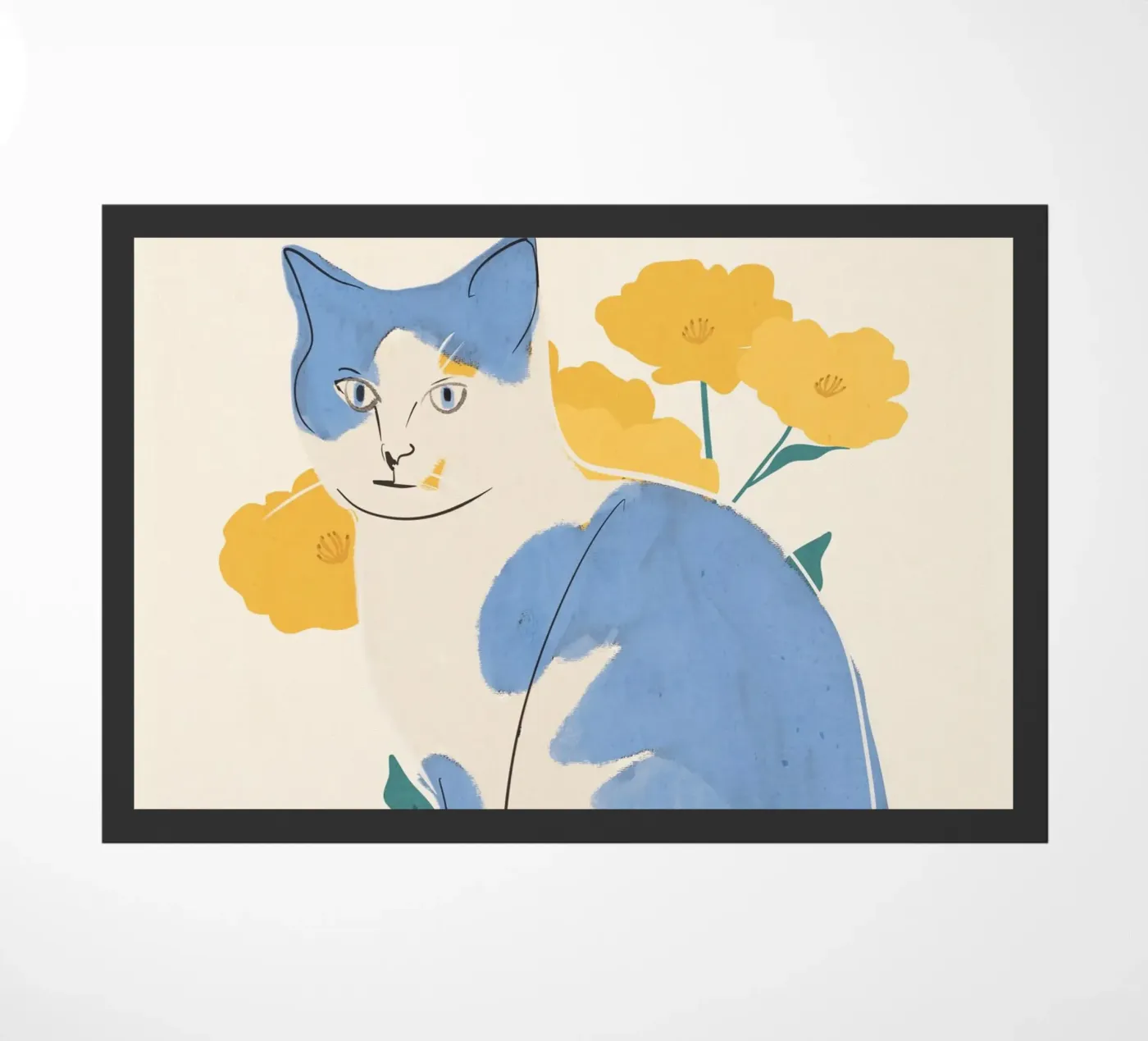 Gatto blu zerbino da ThingDesign