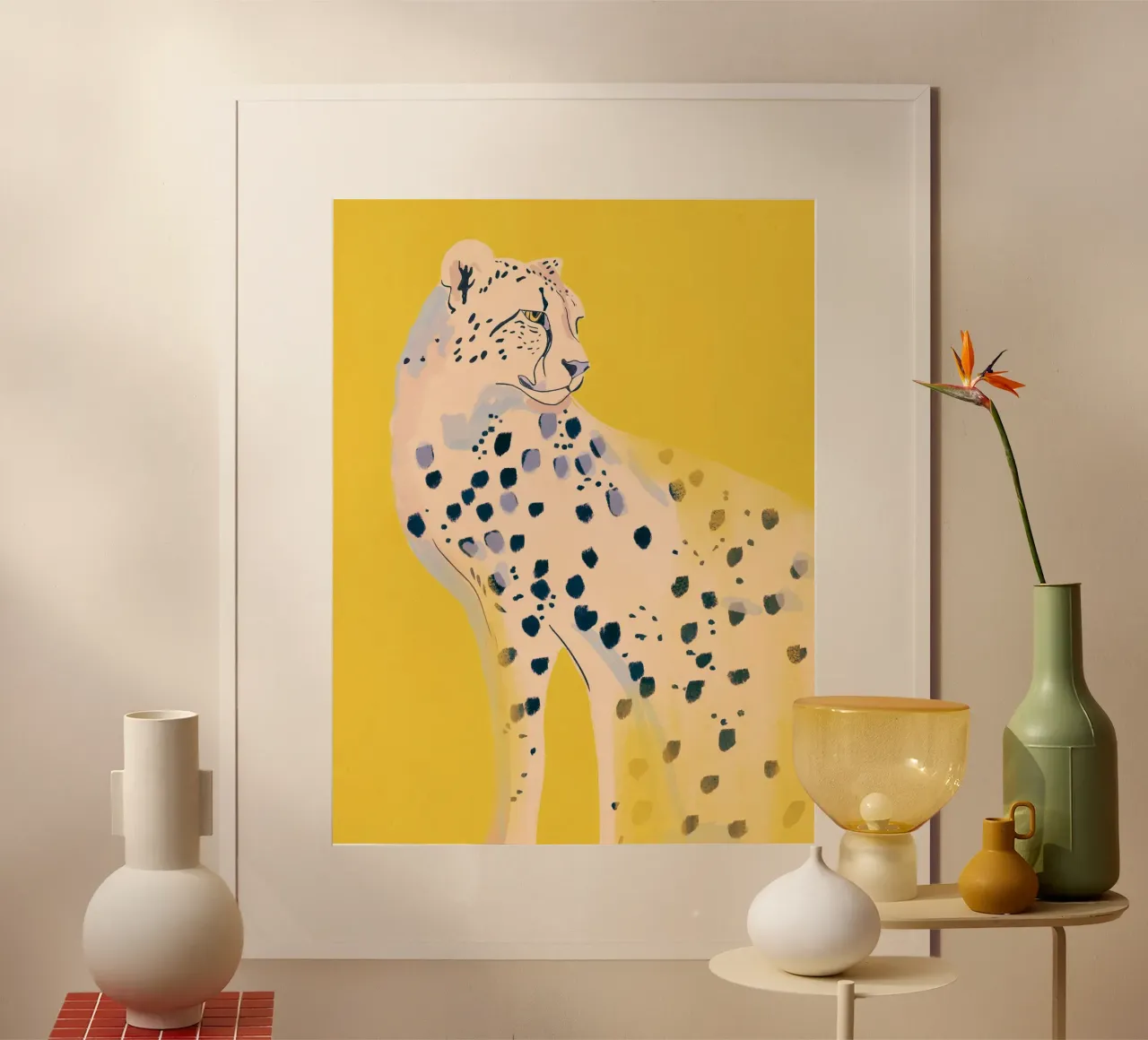 Gepard Poster von ThingDesign