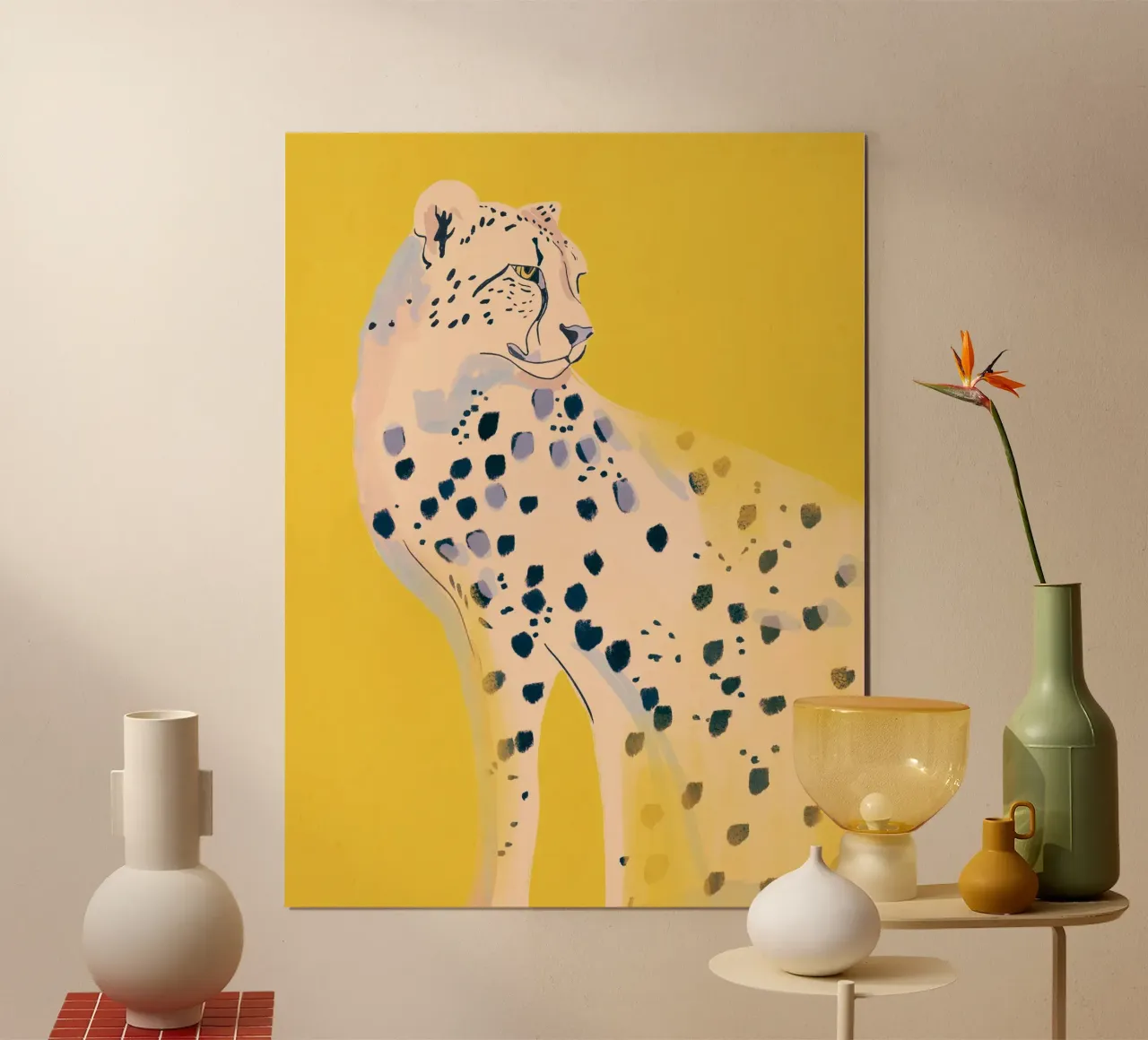 Gepard Poster von ThingDesign